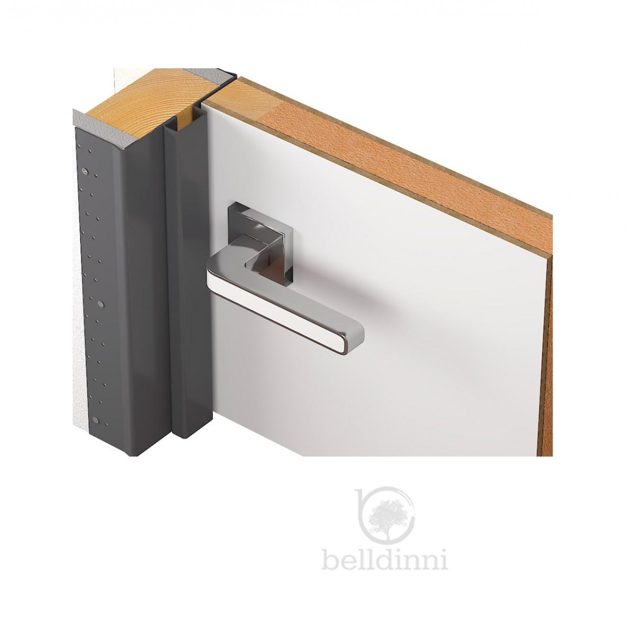 Doors System Inswing / Outswing • Without Frame by Belldinni™