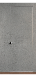 Primed Door Example For Plastering In Grey