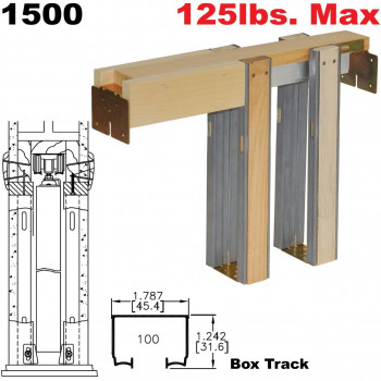 JOHNSON HARDWARE 1500 SERIES POCKET DOOR FRAME